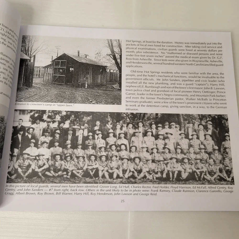 German Invasion Western North Carolina WWI Hot Springs NC Painter 1997 Rare READ